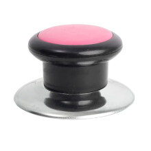 Poignée de levage pour couvercle de pot en verre rose (1 pièce)