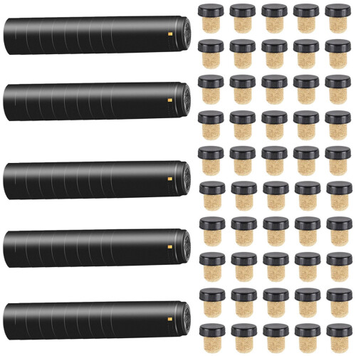 Bouchons thermorétractables pour bouteilles de vin (100 pièces)
