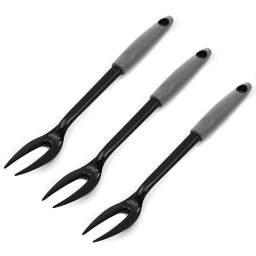 Chef Craft nylon serveringsgaffel grå 3-pak