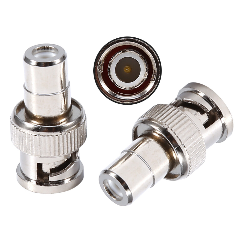 10 Bnc Male To Rca Female Converters 7340572997074