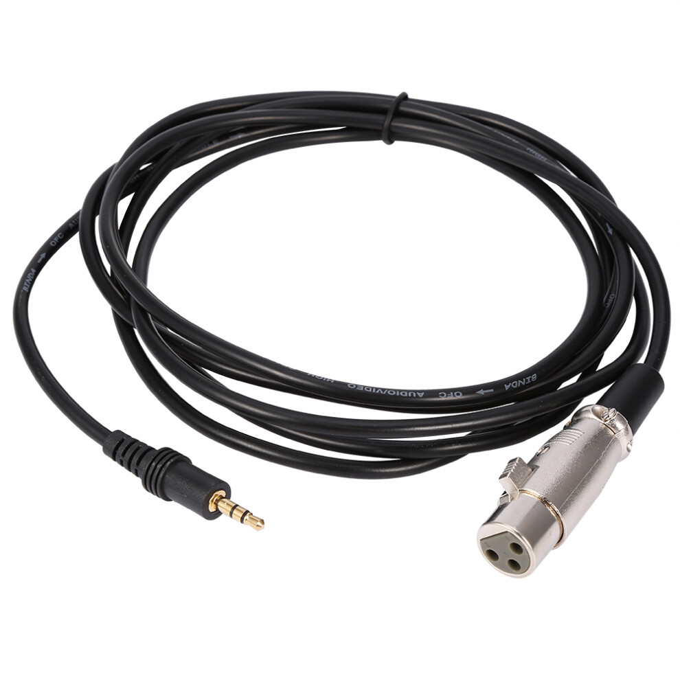 10Ft Xlr Female To 3.5Mm Male Audio Lead 7340572997098