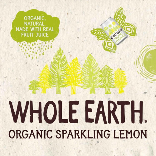 Organic Sparkling Lemonade Drink 24x 330 ml 2