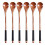 Cucharas de madera con mango largo estilo japonés (6 unidades) 1