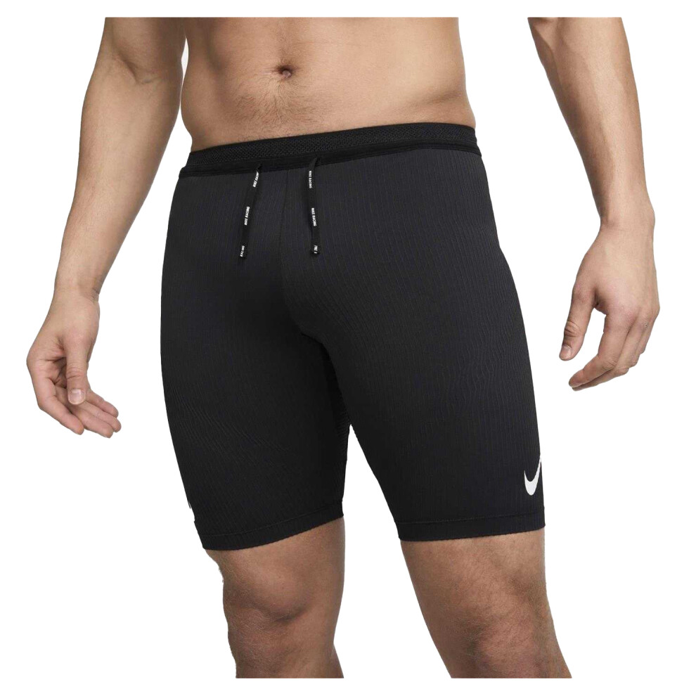 Nike (S R, Black) Mens Aero Swift Running Tights