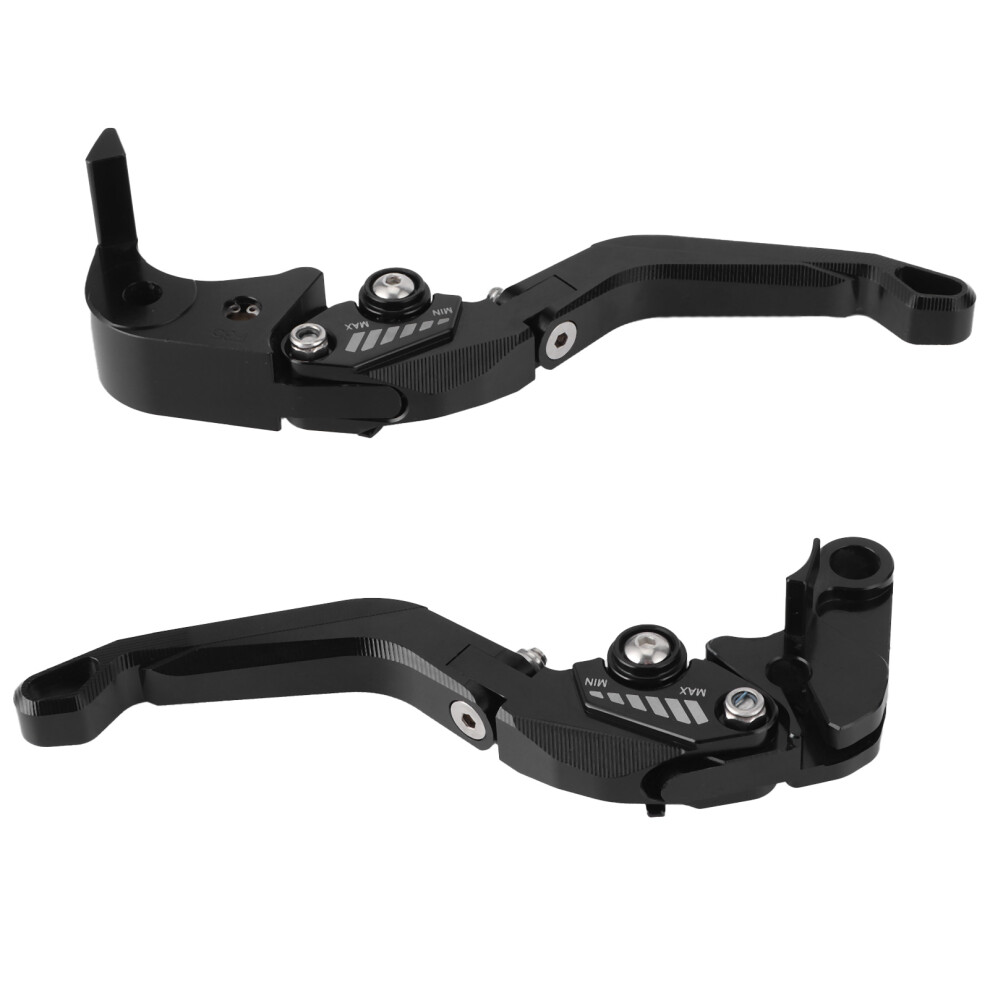 Suzuki Gsxr 600 750 1000 Levers Pair Black 7340572005236