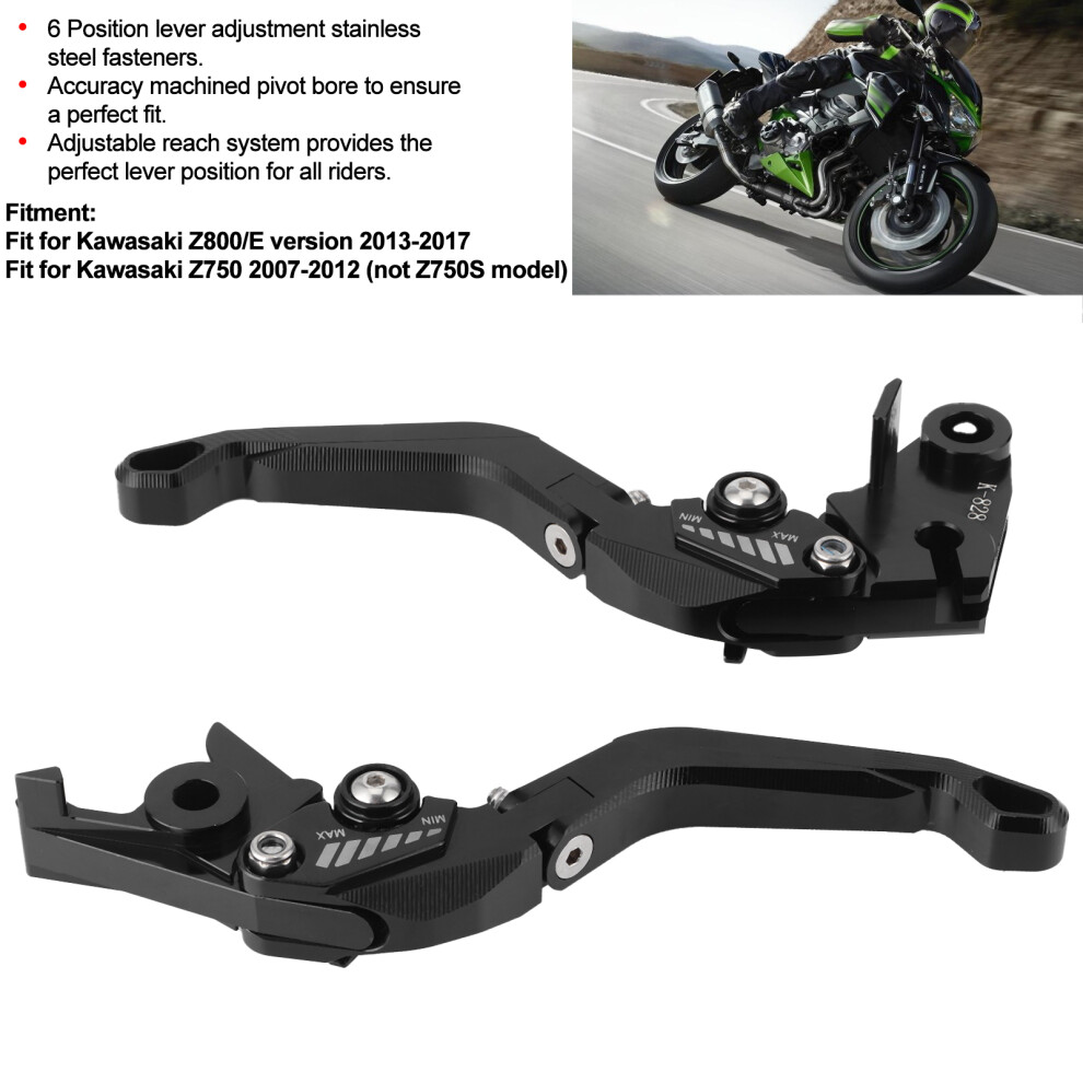 Aluminium Alloy Brake Clutch Lever Set Black 7340572005250