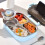 WJSXC isolierte Bento-Lunchbox mit 4 Fächern und 1