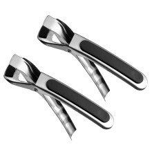 Practical Kitchens Aid Tongs Nonslip Feature Bowl Clamps-Black