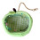 Clear Figure Display Bag with Keychain,Portable Doll-blue 1