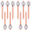 0.5mm Ballpoint Pen Long Lasting Plastic Pen Writing Pen-Color 1