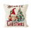 Housse de coussin Gnobogi, motif Noël rétro, 1 pièce 1