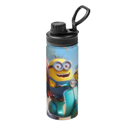 Minions Sports μονωμένο μπουκάλι νερού από ανοξείδωτο ατσάλι