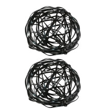 Support Ă grille pour compositions florales avec fixations flexibles