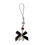 Elegant Pearls Bowknot Keychain Portable Accessory for-Black 1