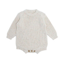 Cozy Knitted Sweater Romper For Infants-80cm for 12 to 18M