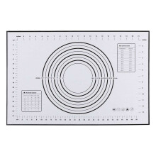 Nonstick silikonknådningsmatta med dubbla skalor 60x40cm