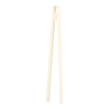 Pinze da cucina in silicone, 29 cm, resistenti al calore, 1 pezzo, bianche
