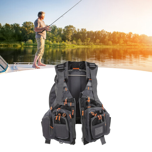 Quick Dry Fishing Vest with Belt