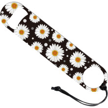 Ouvre-bouteille en acier inoxydable en forme de marguerite, 18 cm (7 pouces)