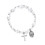 Vintage Crucifix Pearls Beaded Bracelet Comfortable Bangle-2 1