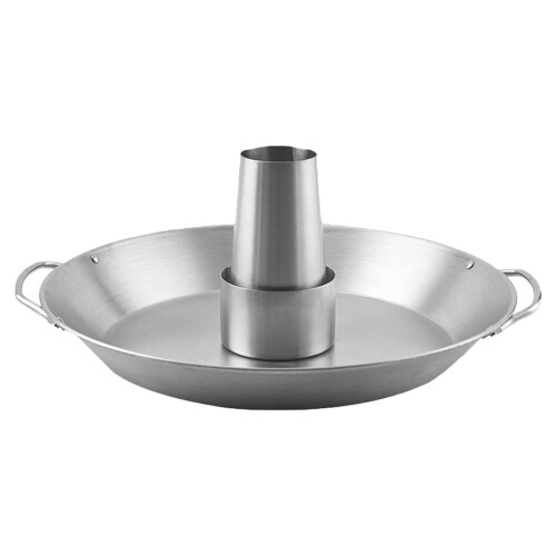 Chicken Roaster Rack Silver BBQ Roasting Holder