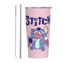Cartoon Stitch stainless steel tumbler 20 oz