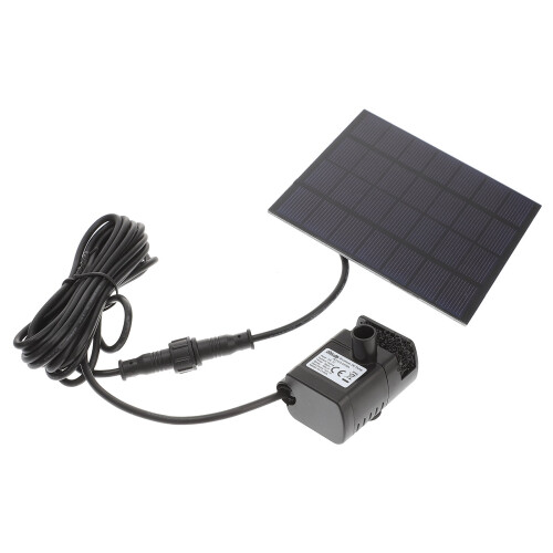 6V0.8W solvandpumpe til fuglebadhavefontæne