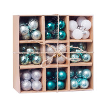 Christmas Ball Baubles Blue 99 pcs