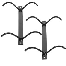 Soporte de hierro para tazas de café con forma de árbol (para 2 tazas)