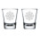 Schnapsgläser-Set mit Mandala-Blumenmuster, 2 Stück, 50 ml 1