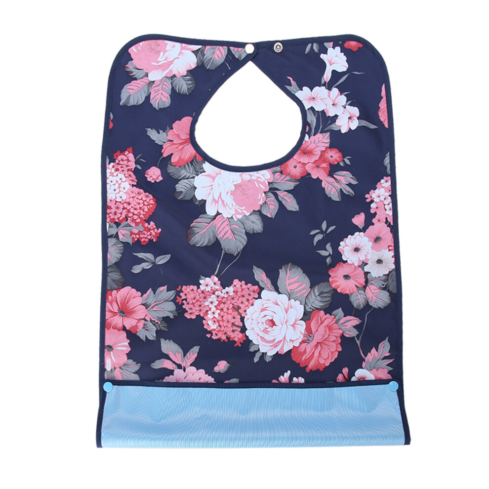 Waterproof Adult Bib Double Layer Mealtime