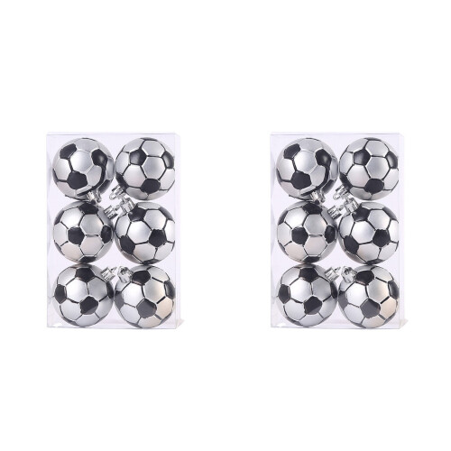 Boules décoratives pour sapin de Noël Viflosae 6 cm