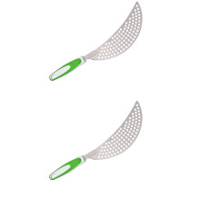 Passoire en acier inoxydable avec manche en bois (lot de 2)