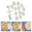 Pastries Molds Dessert Making Tool ABS Texture Baking 2