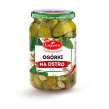 Ogórki na ostro 680g/350g Urbanek