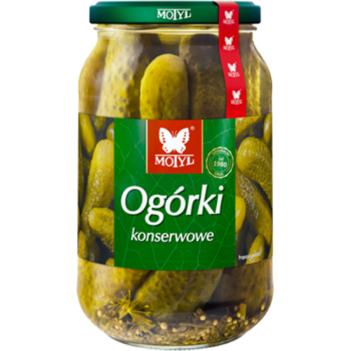 Ogórki konserwowe Motyl 860g (900ml)