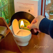 Soybean wax aromatherapy candle bedroom toilet 1 piece