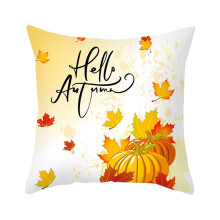 XIUH Home Textile -tyynyliina Harvest-sarjan vaahteranlehti