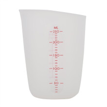 Silikonová odměrka průhledná 250 ml