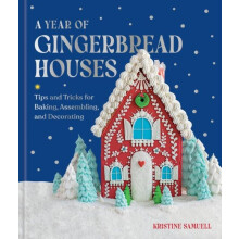 Year of Gingerbread Houses by Kristine Samuell Hardcover Book