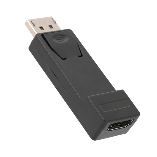 Black PBS DP Male to HDMI Female