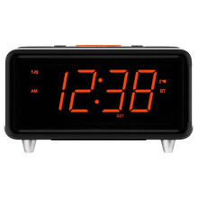 Radio-réveil avec haut-parleur Bluetooth et écran de 1,4 pouce
