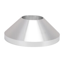 Cono de cambiador de neumáticos de aluminio de pieza única 1.67in buje 4.4in