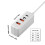 Compacte USB C Hub Splitter-oplaadbasis met dubbele USB- en-1m 4