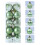 Christmas Ball Decorations Gold Silver Pink 4cm 1