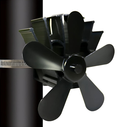 HIBIBUD houtkachelventilator met 5 bladen 2