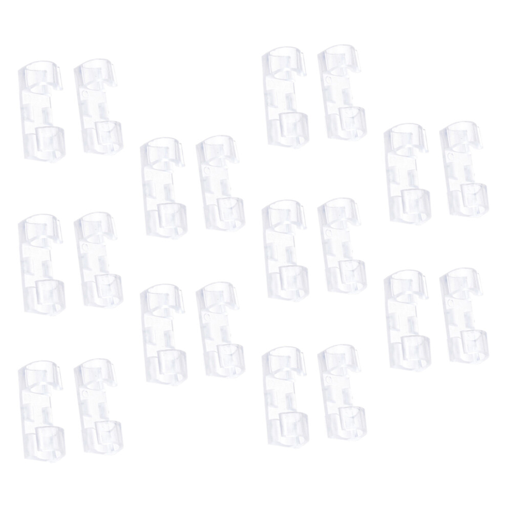 20 Piece Data Cable Cord Holders Keep Your Desk Tidy And Wire-4 7627001516472