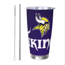 Termos Vikings Football, oțel inoxidabil 304, 20 oz