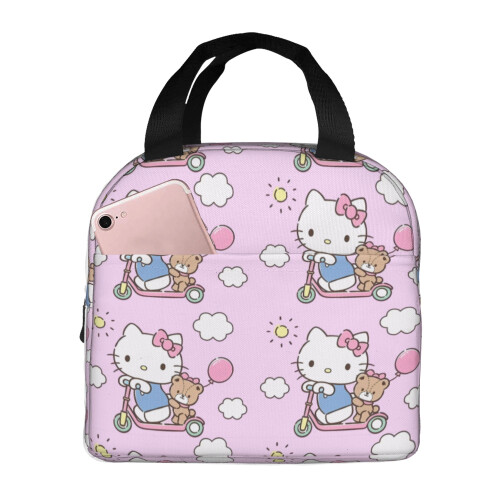 Sac à lunch isotherme Hello Kitty en aluminium imperméable