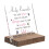 Plaque de bureau en bois inspirante (1 pièce) 1